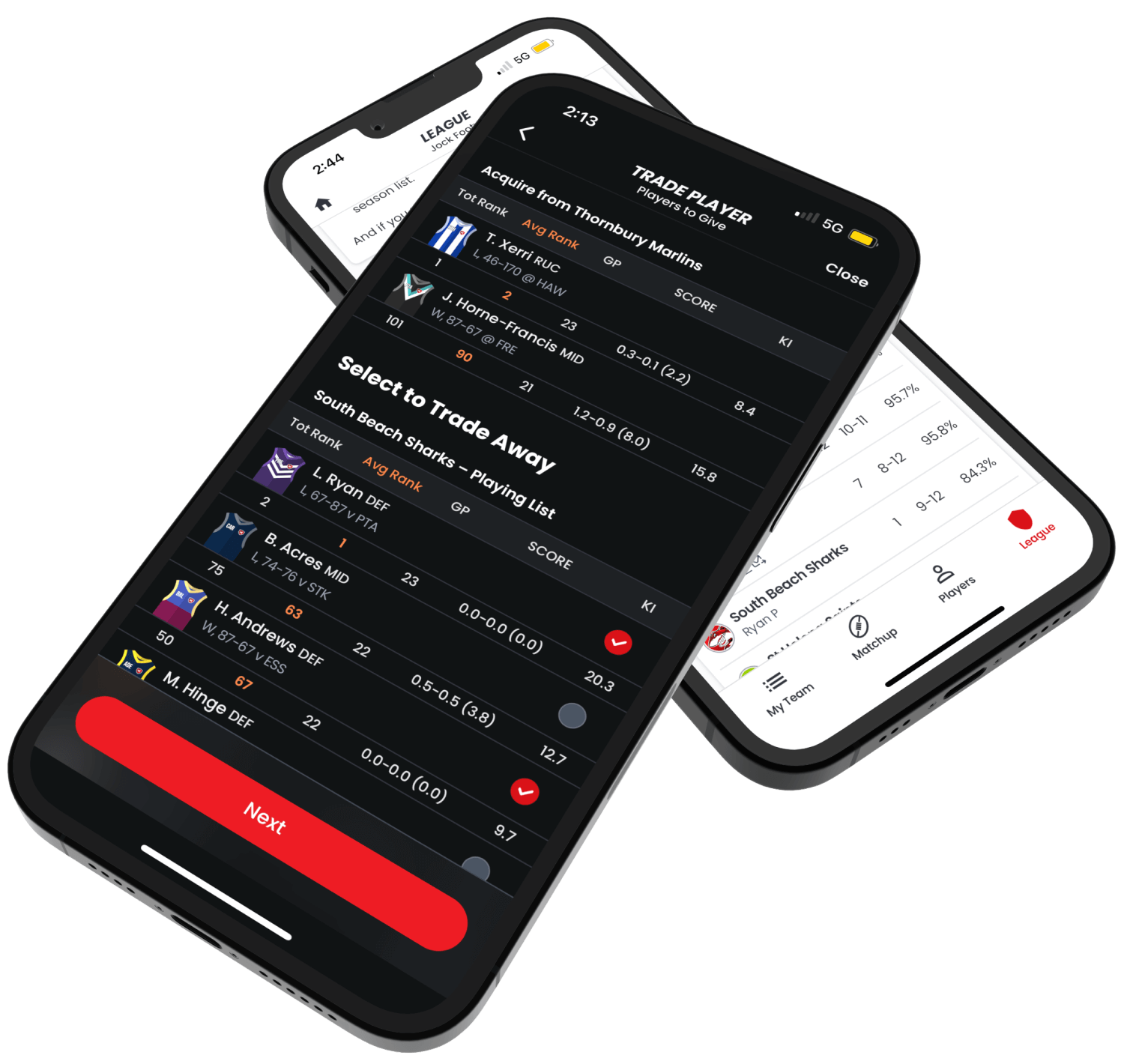 mobile apps trading screen
